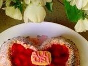 Cuore morbida frolla fragole e... Nutella!