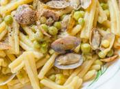 Pasta piselli vongole
