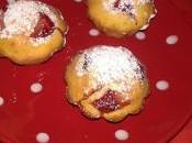 Mini muffin alle fragole senza glutine