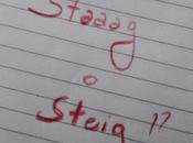 #comesidice ‘stage': staaag steig?