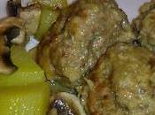 Polpette salsa Funghi Bimby