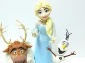 Scultura Frozen (Elsa, Sven Olaf)