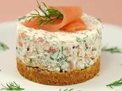Cheesecake salmone affumicato