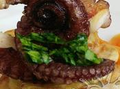 Polpo millefoglie chips grigliate