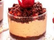 Coppette crema fragole