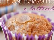 muffin mele,cannella latticello