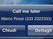 Call later: fantastic applicazione dimenticarsi richiamare qualcuno