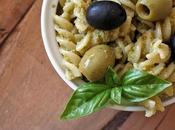 Fusilli pesto olive