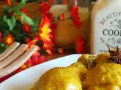 Cosce pollo salsa curry