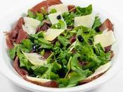 Bresaola, rucola grana Dried salt beef, rocket Parmesan cheese