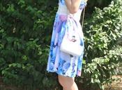 Outfit: floral sundress panama abito prendisole stampa fiori