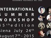 Siena Jazz: Master Class agosto 2015. Esauriti posti chitarra batteria.