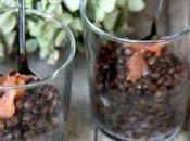 Insalata fredda lenticchie salmone