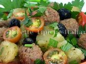 Insalata polpettine patate