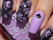 Abstract Manicure With WINSTONIA "The Carnival" Plate Swatches Review