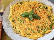 Avanzino Avanzi Frittata Spaghetti Piselli Erbe Aromatiche with Peas Herbs