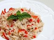 Risotto peperoni Rice with peppers