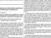 D.M. 21.07.2015: Dichiarazione carattere eccezionalità danni causati organismi nocivi (Xylella fastidiosa) territori della Regione Puglia martedì agosto 2015 allegato Decreto luglio Ministero delle Politiche agr...