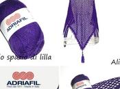 Facciamo insieme...lo scialle crochet lavorato Filobello Adriafil Let's make together...the shawl made with