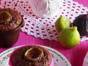 Muffins settembrini cacao, fichi mandorle