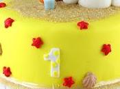 Torta Frozen: Olaf spiaggia, summer cake