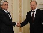 Russia-Armenia. Sargsyan incontrerà Putin Mosca parlare
