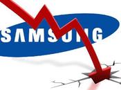 Samsung, anche l'anno 2015 ribasso vendite