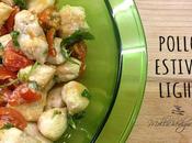 Pollo estivo light ricetta veloce