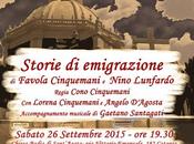 CATANIA: STORIE EMIGRAZIONE Favola Cinquemani Nino Lunfardo