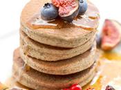 PANCAKES GRANO SARACENO FICHI VEGAN SENZA GLUTINE