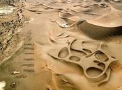 batterio trasforma sabbia creando strutture deserto...