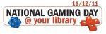 National Gaming @Your Library novembre 2011)