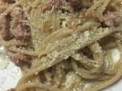 Spaghetti Senatore Cappelli cacio pepe cialda pecorino uovo quaglia