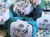 Crochet: Copriletto "KATHERINE"... colori mare NATURA JUST COTTON DMC-Italia