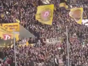 (VIDEO)SG Dynamo Dresden fans amazing support! German division
