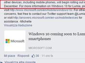 Windows Mobile disponibile aggiornamento