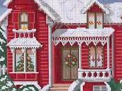 Grilles points croix pour Noel