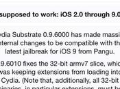 Saurik aggiorna Cydia Substrate Installer renderli compatibili Pangu, tool eseguire Jailbreak 9.x.x [Vers. 0.9.6010, Vers. 1.1.24]