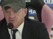 Iachini: “con zamparini stima reciproca, certezze nostro operato”