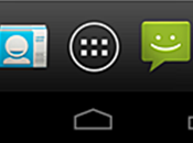 Telefono Android Icona telefono scomparsa nella barra menu