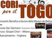 LUNGAVILLA (pv). Solidarietà Maison Bethanie cori Togo.