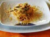 Spaghetti fagiolini, tonno cipolla croccante taralli!