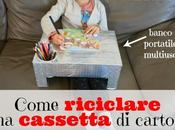 Come riciclare cassetta cartone