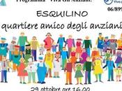 ottobre Esquilino amico degli anziani: festa Programma “Viva Anziani!”