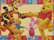 Schema punto croce: Tappeto_14 Winnie Pooh