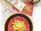 Spaghetti alla zucca pancetta #SaveRummo