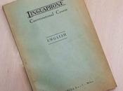 Tolkien Linguaphone Conversational Course English, edizione brossura l'Italia 1933