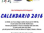 2016 calendar from Sicily kayak tour
