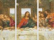 Schema punto croce: Ultima Cena Leonardo pannelli