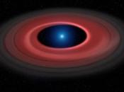 Anelli detriti nana bianca